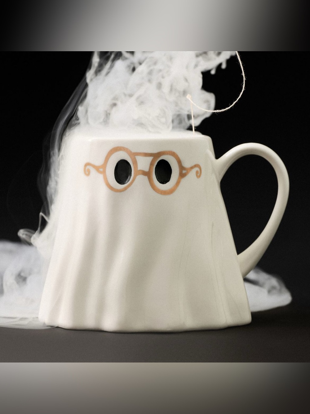 Anthropologie The Mud Fairy Mug Ghost Mug